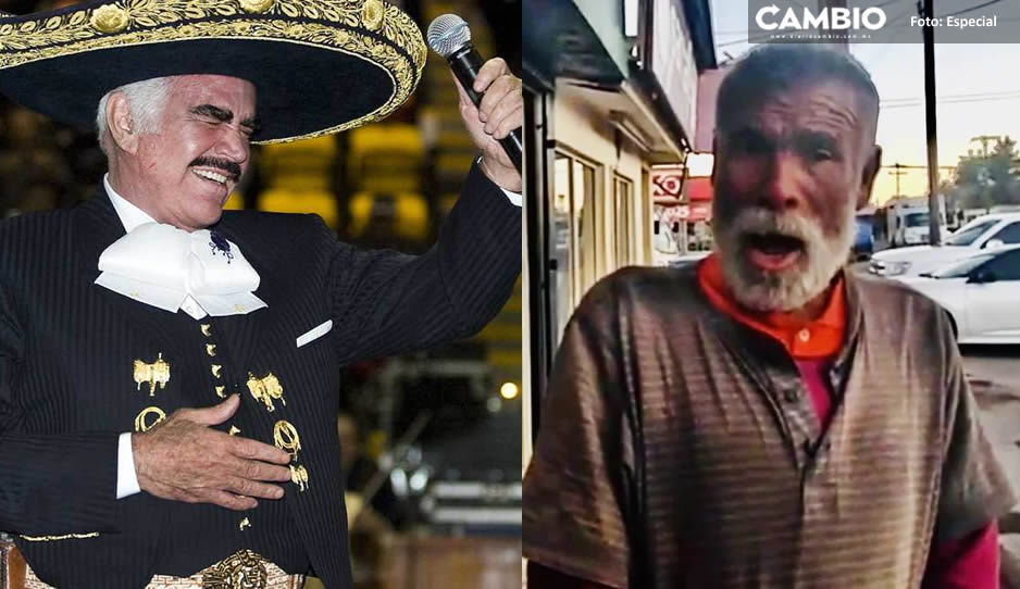 Conoce a “El Chente de Sonora”, el artista de la calle que canta como Vicente Fernández (VIDEO)