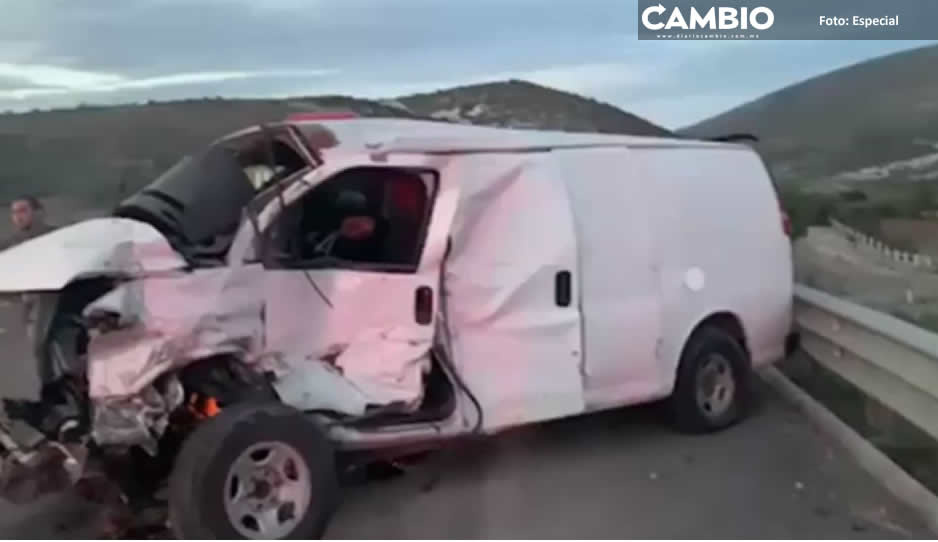 Fatal accidente deja un muerto y cinco heridos en la autopista Cuecnopalan-Oaxaca (VIDEO)