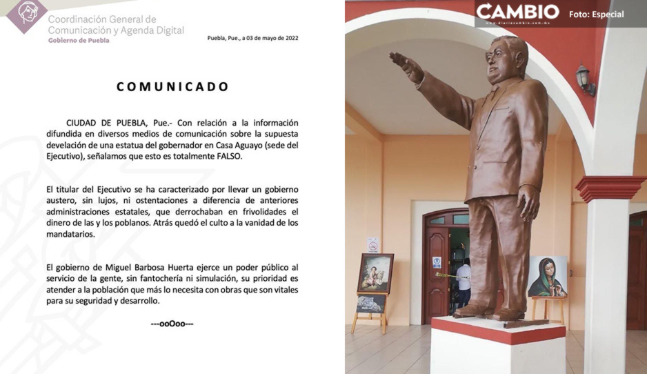 Estatua de Barbosa es Fake, no existe, dice Barbosa (VIDEO)