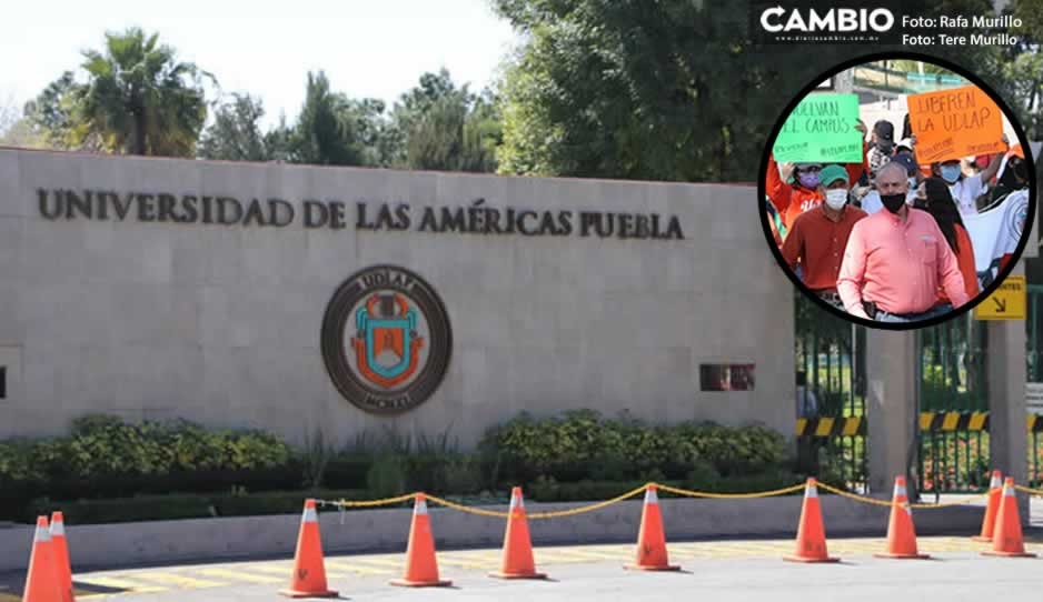 ¡Por fin! Liberan la UDLAP tras marcha estudiantil; mañana reabre sus puertas