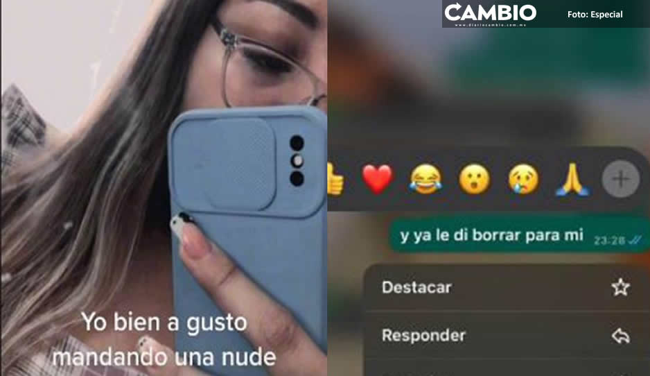 ¡Nooo! Joven se equivoca de chat y manda nude a grupo familiar (VIDEO)