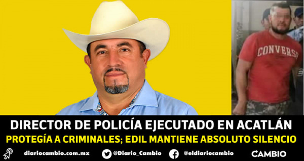 Calla alcalde de Acatlán tras ejecución del director de Seguridad y sus vínculos con Los Rojos