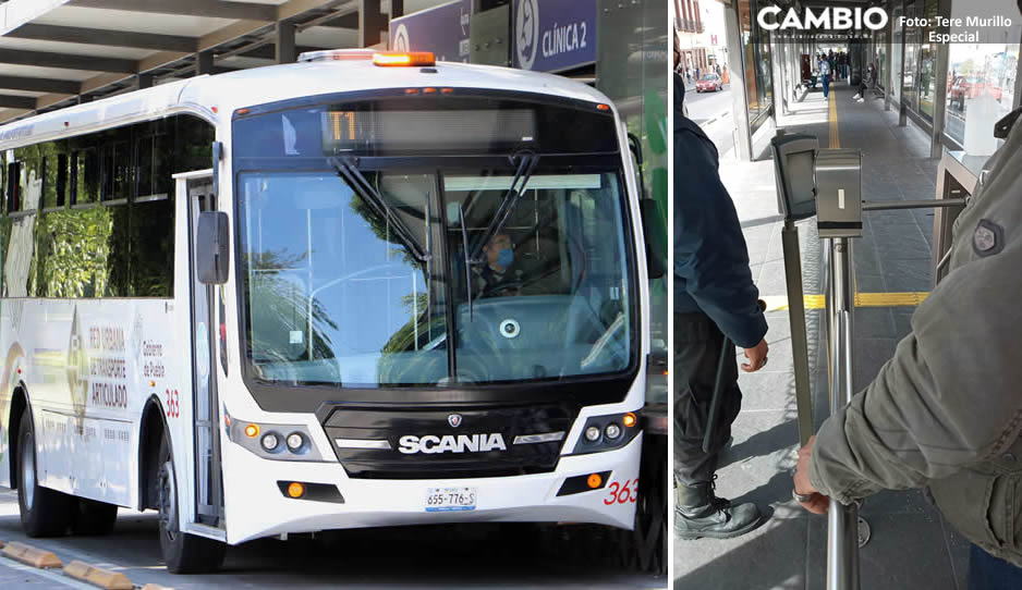 Se va la luz y paraderos la línea 2 del Ruta se quedan sin servicio a la altura del Centro Histórico