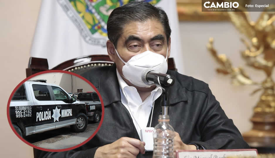 Las mil patrullas que se darán a los ayuntamientos se les quedarán definitivamente: Barbosa (VIDEO)