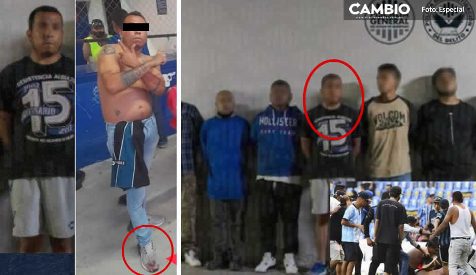 FOTO: Uno de los detenidos es el que tenía los tenis ensangrentados el día de la barbarie en La Corregidora