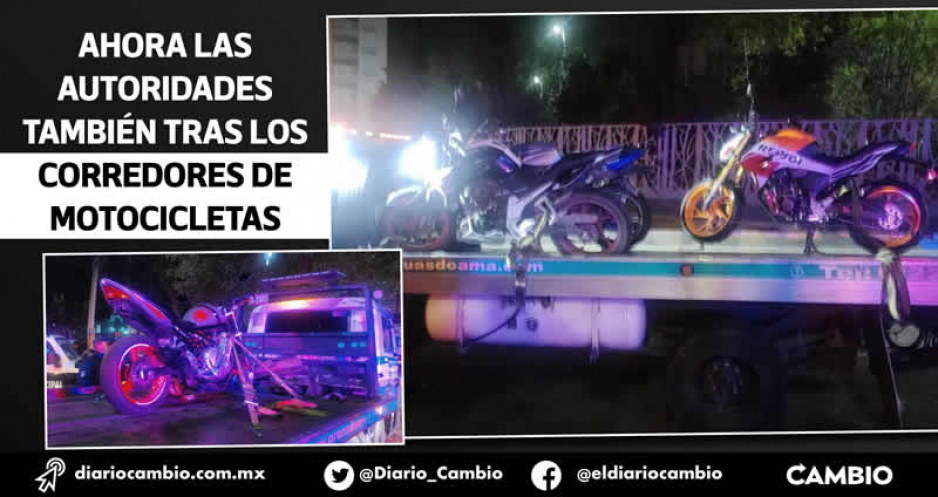 Le ponen freno a Toretto: decomisan 15 unidades en San Andrés Cholula que participaban en arrancones