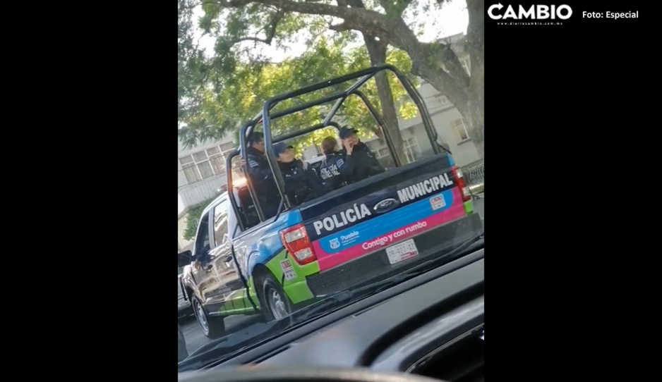 No es la ruta Galgos, es una nueva patrulla de la Policía Municipal con las cumbias a todo volumen (VIDEO)