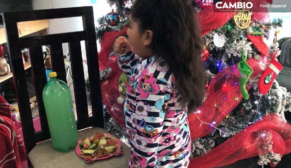 Niña pide taquitos al pastor en lugar de juguetes en Día de Reyes