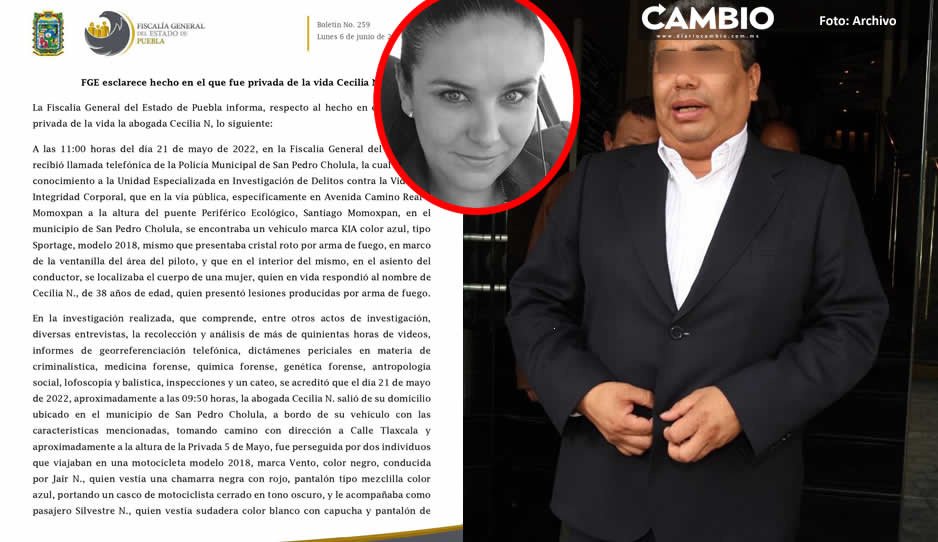 Fiscalía confirma feminicidio de Cecilia Monzón: Zavala ordenó su ejecución a dos sicarios, uno era su sobrino