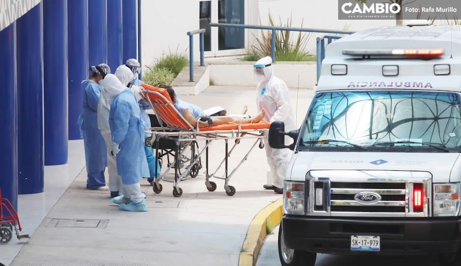 Ssa reporta 13 nuevos contagios y 18 hospitalizados por COVID en Puebla