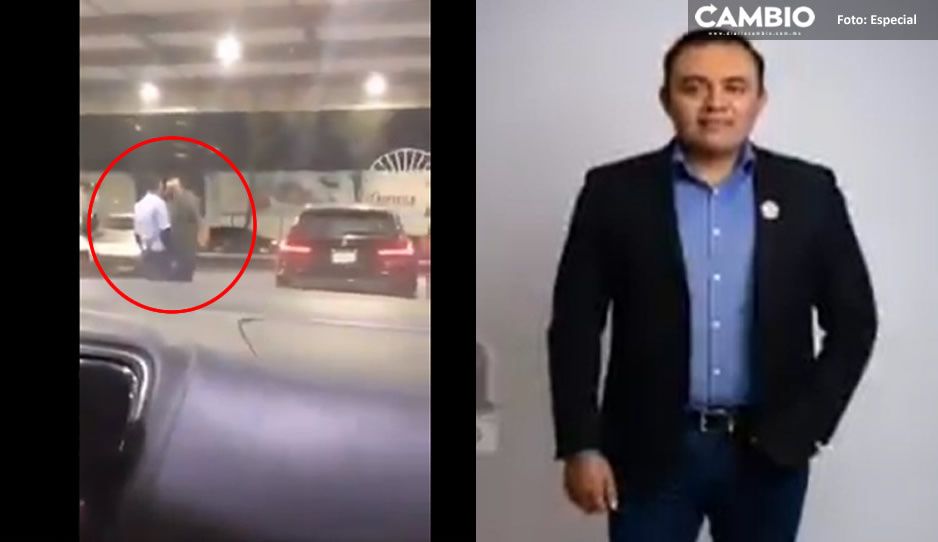 Orangután de Costco se pone prepotente y golpea a despachador de gasolina (VIDEO)