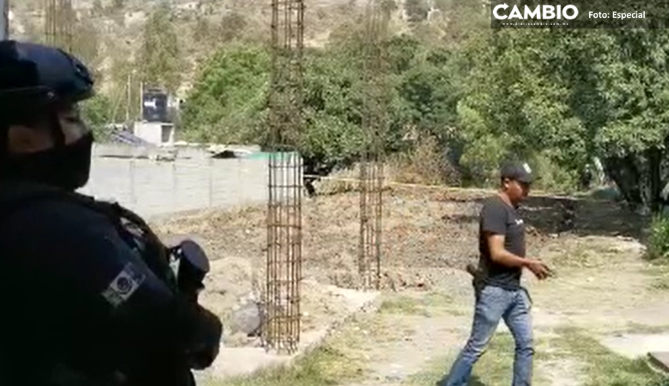 Hallan cadáver de poblano desaparecido en San Andrés Azumiatla (VIDEO)