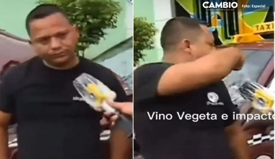 ¡Se sintió Goku! Borracho culpa de su choque a Vegeta (VIDEO)