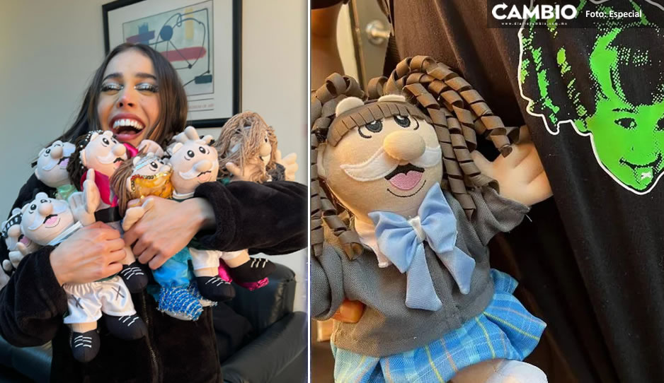 Danna Paola presume Dr Simi vestido de &#039;María Belén&#039;, su icónico personaje infantil (FOTO)