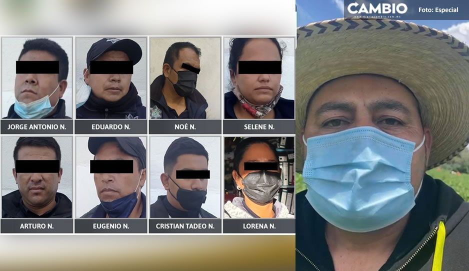 FOTO: Estos son los ocho policías que protegían a El Toñín en Quecholac