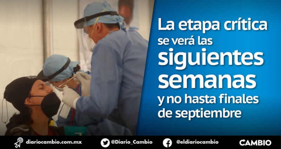 A finales de agosto llegará el pico de la tercera oleada: SSA (VIDEO)