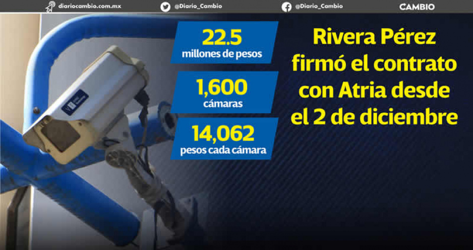 Lalo paga a Atria 14 mil pesos por retirar cada cámara de Ventanas Ciudadanas (FOTOS)