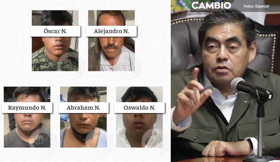 Cinco detenidos por linchado de Huauchinango, entre ellos el que incendió al abogado: Barbosa (VIDEO)
