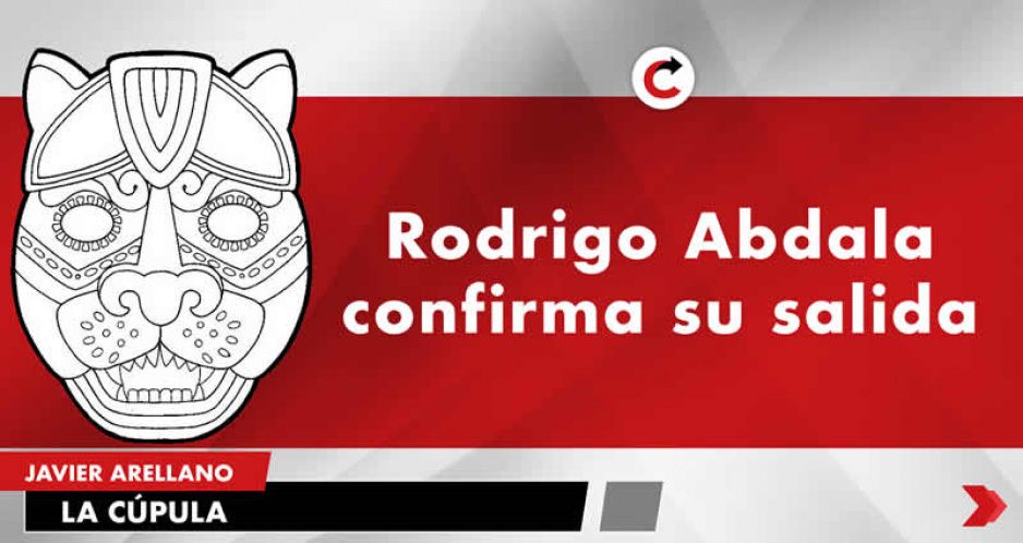 Rodrigo Abdala confirma su salida