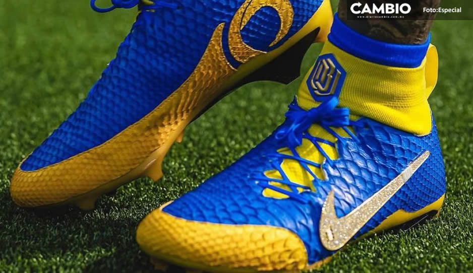 Estos son los zapatos de diamante de Odell Beckham de los Rams