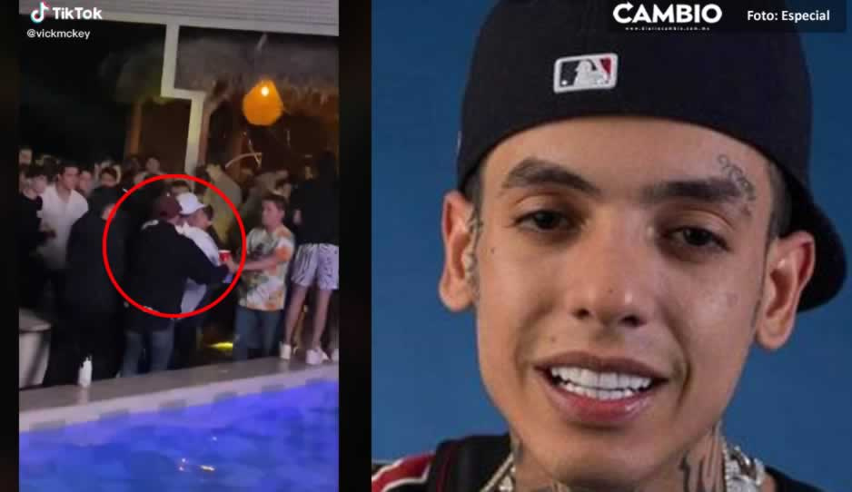 “Ese vato salió corriendo lleno de sangre”: Natanael Cano se agarra a golpes vs joven en bar de Sonora (VIDEO)