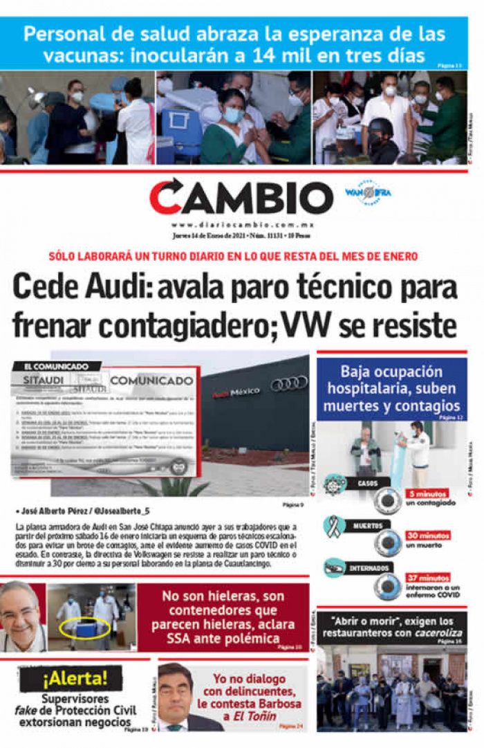 Cede Audi: avala paro técnico para frenar contagiadero; VW se resiste