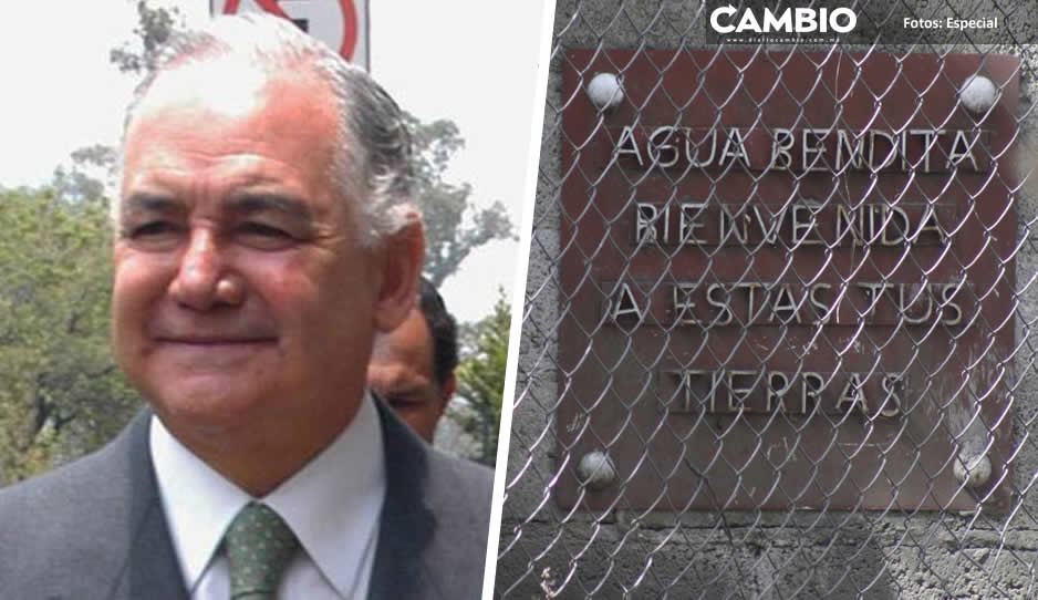 No solo se robó terrenos: Raúl Salinas de Gortari también se agandalló el agua de Chiautzingo