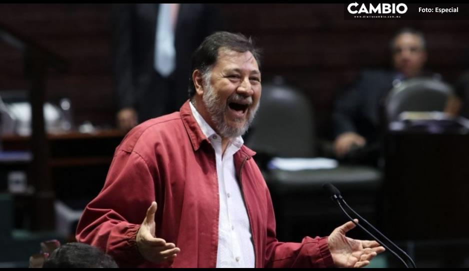 Celebra Noroña en discusión de iniciativa de Guardia Nacional; “¡Larga vida a las Fuerzas Armadas!”