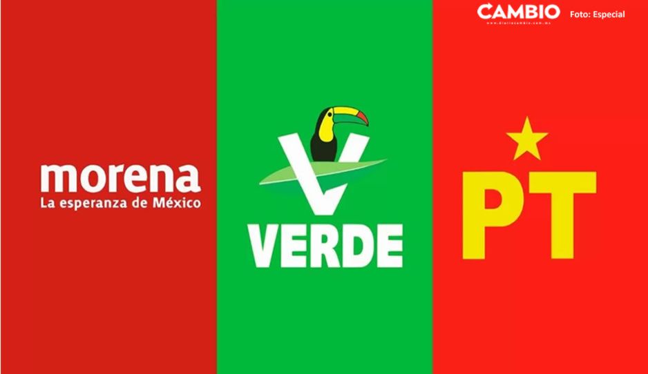 Morena, PVEM y PT irán juntos en 12 de los 15 distritos federales ¡así quedarán repartidos!