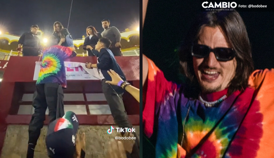 VIDEO: Danny Ocean auxilió a sus fans durante balacera en Morelia