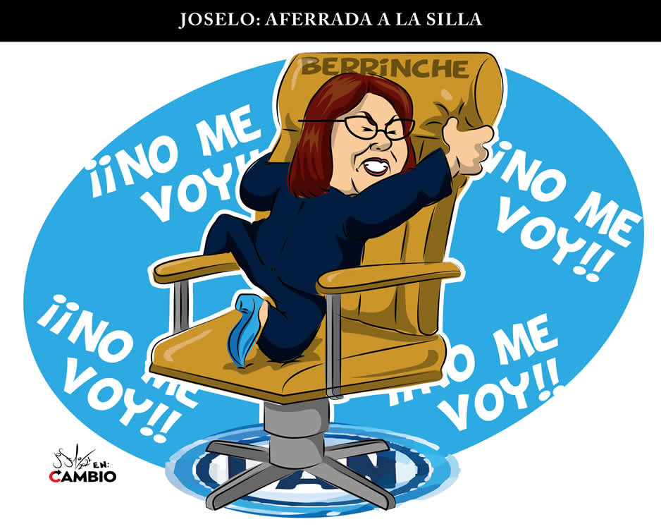 Monero Joselo: AFERRADA A LA SILLA