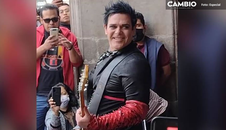 ¡Du Hast suena en el Zócalo! Richard Kruspe de Rammstein sorprendió a todos en la CDMX (VIDEO)