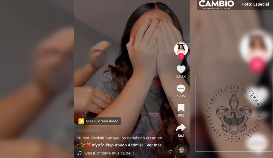 VIDEO: Estudiante conmueve en redes al no pasar examen de admisión de la BUAP