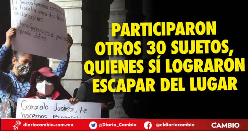 Fueron 50 vándalos disidentes los que atacaron la sede del sindicato municipal: Gonzalo Juárez (FOTOS Y VIDEO)