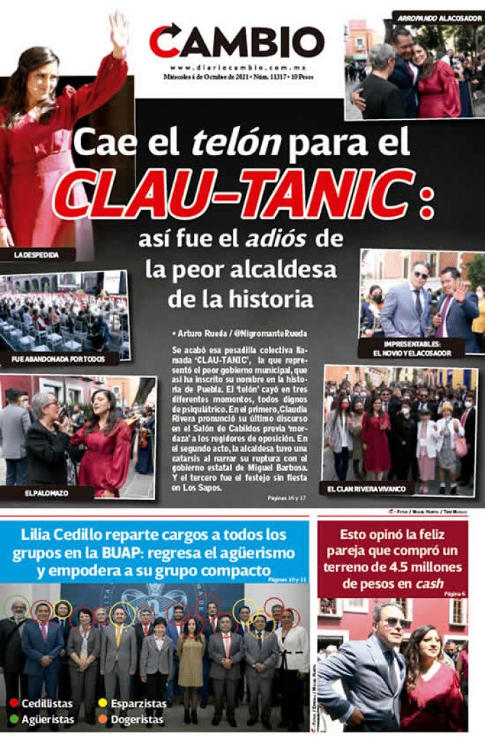 Cae el telón para el CLAU-TANIC: así fue el adiós de la peor alcaldesa de la historia