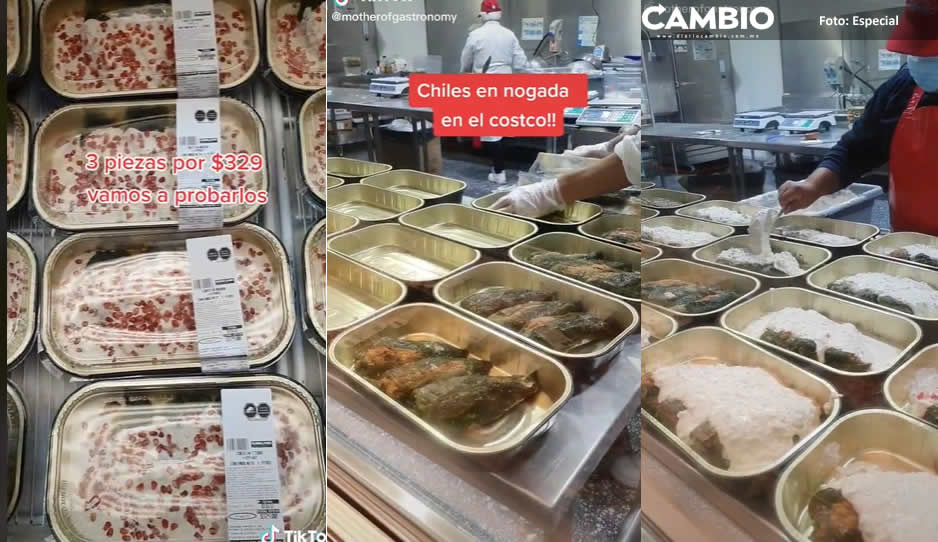 ¿¡Qué es eso!? Costco vende chiles en nogada empaquetados (VIDEO)