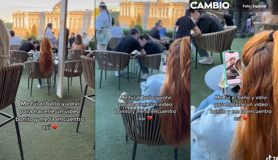 Amor en tiempos de Tinder: así cachó a su novia cuando regresó del baño (VIDEO)