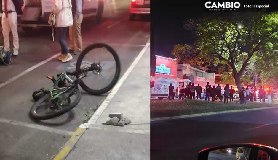 Loco al volante atropella y mata a ciclista en El Mirador