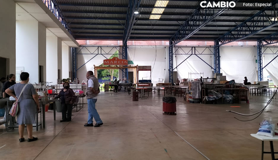 Inicia remodelación del Mercado Benito Juárez en Atlixco; locatarios serán reubicados al Centro de Conveciones