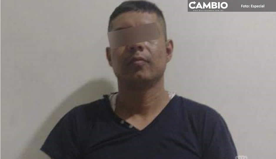 Detienen a José Felipe en Tehuacán por el robo a transporte de carga