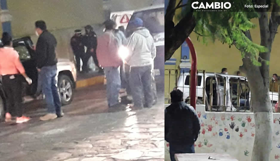 Balacera en el centro de Tecamachalco: reportan tres ministeriales muertos (VIDEO)