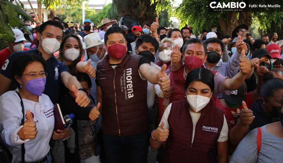EN VIVO: Morenistas marchan rumbo al IEE para evitar registro de candidatos impuestos