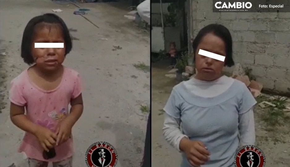 VIDEO: Mi abuelita nos quemaba la boca con un cuchillo caliente, narran niñitas maltratadas en Tecamachalco