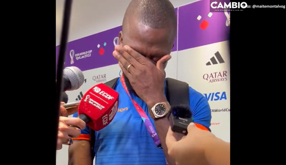 Enner Valencia llora tras quedar fuera de Qatar y pide disculpas a todo Ecuador (VIDEO)