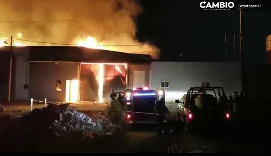 Habilitan albergues para familias afectadas por incendio en San Baltazar Tetela (VIDEO)