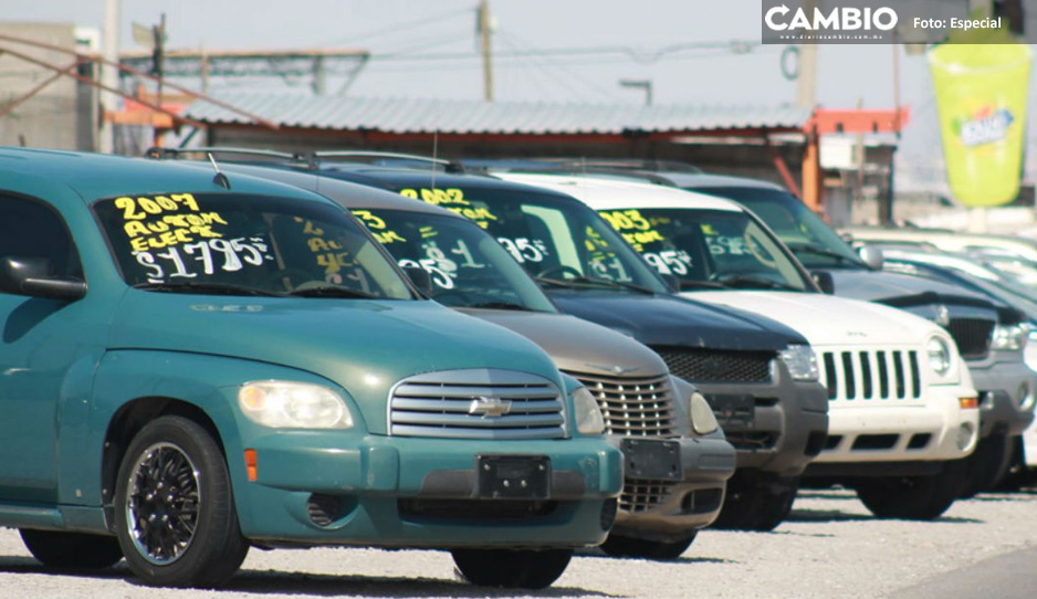 Puebla la entidad con menor avance en regularización de autos chocolate