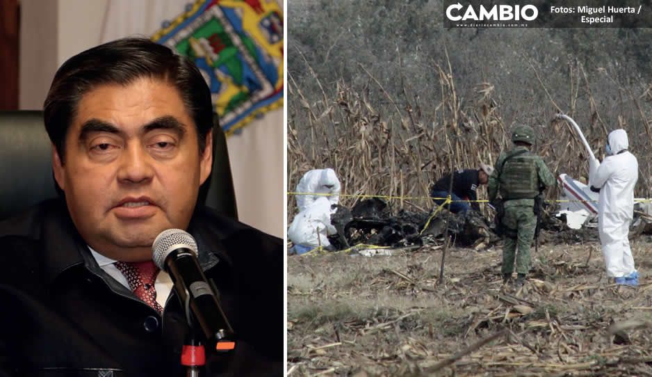 Son 11 los implicados en el helicopterazo de los Moreno Valle, reveló Miguel Barbosa (VIDEO)