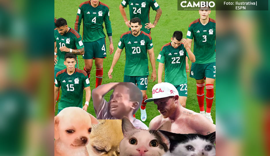 ¡Ya ni llorar es bueno! Estos son los mejores memes de la eliminación de México en Qatar 2022