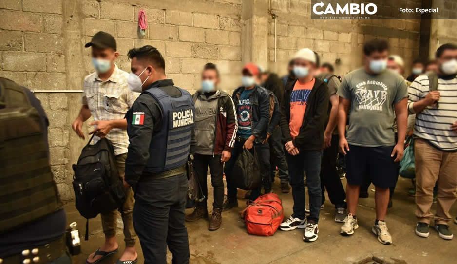 Van 3 mil 507 migrantes detenidos en Puebla; el año pasado fueron sólo 305