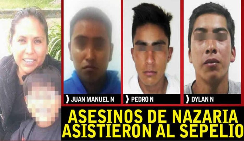 Familiares de Nazaria Irais temen que mañana sus feminicidas queden libres